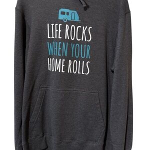 Gray Graphic Women’s Sweatshirt.